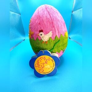 💥3/$20 Muffy "Spring Chickens" Old Fashioned Paper Egg!